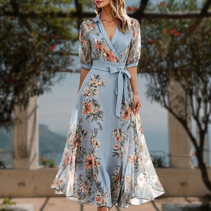 Aurora | Rochie Florală Elegantă