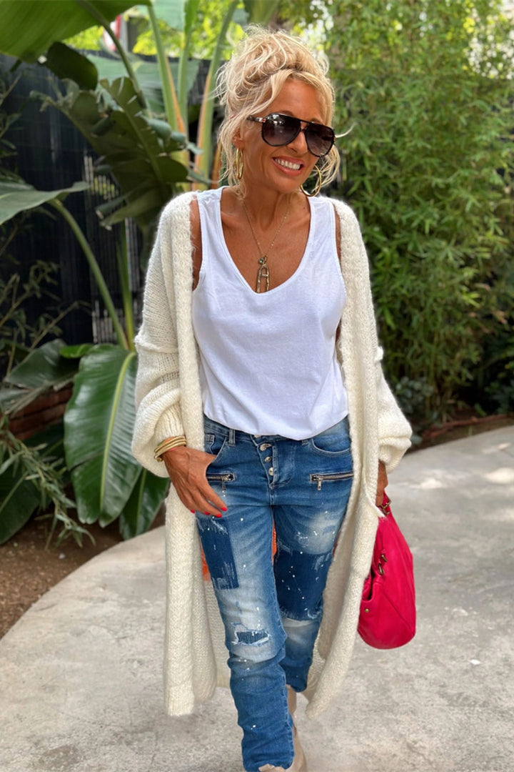 Giovanna | Cardigan lung supradimensionat