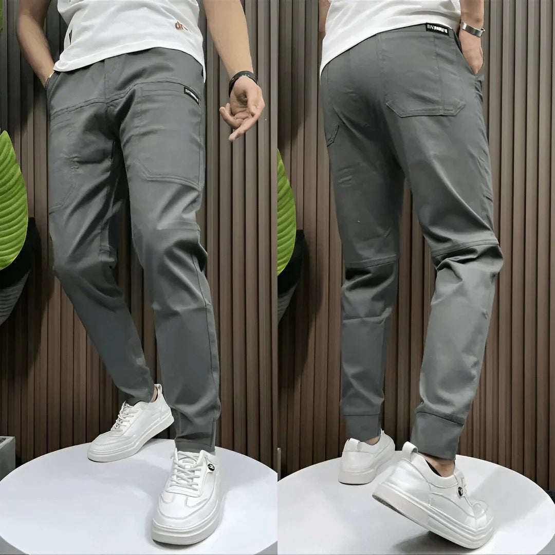 Milano| Pantaloni Cargo Elastici Premium