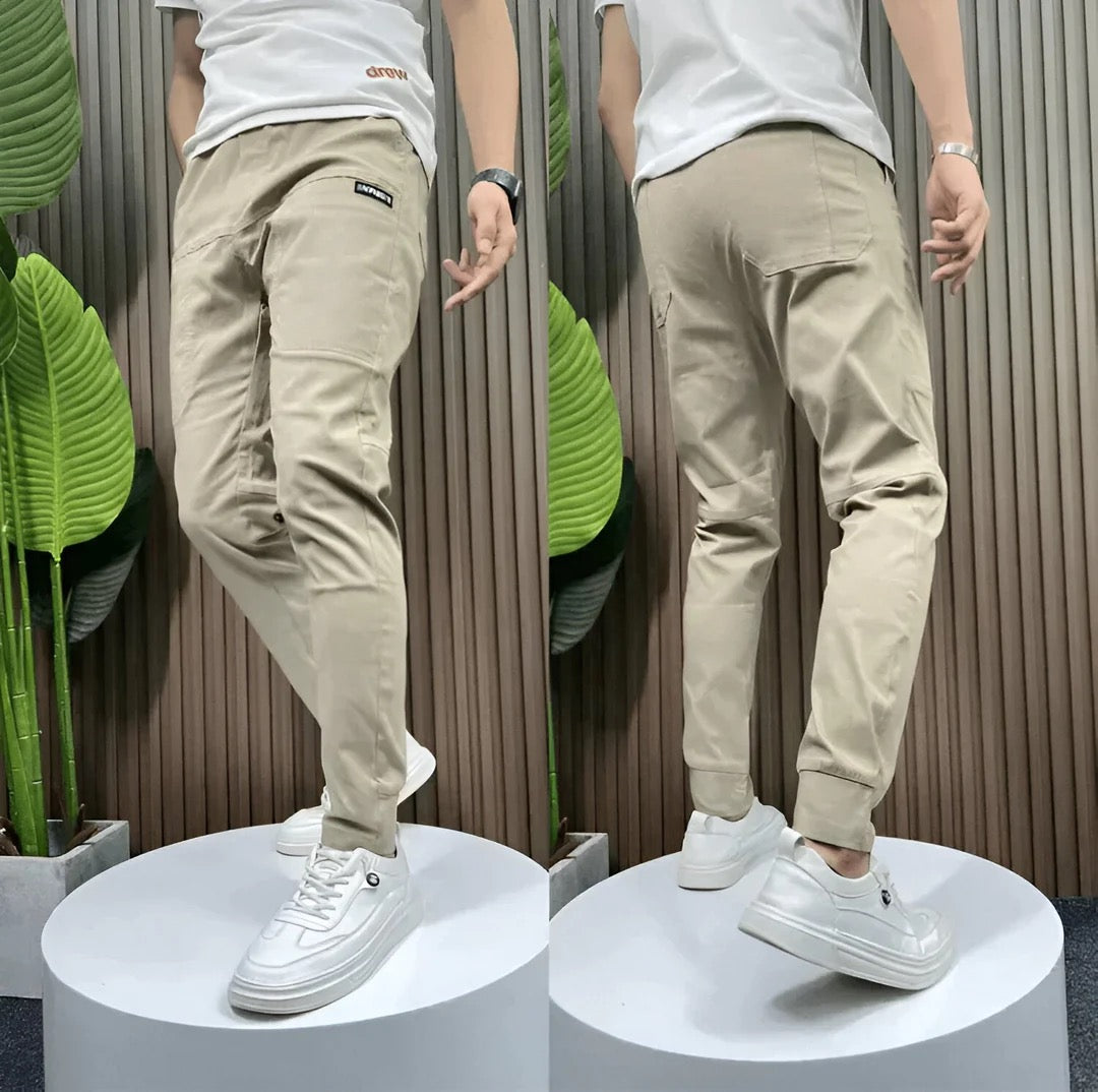 Milano| Pantaloni Cargo Elastici Premium