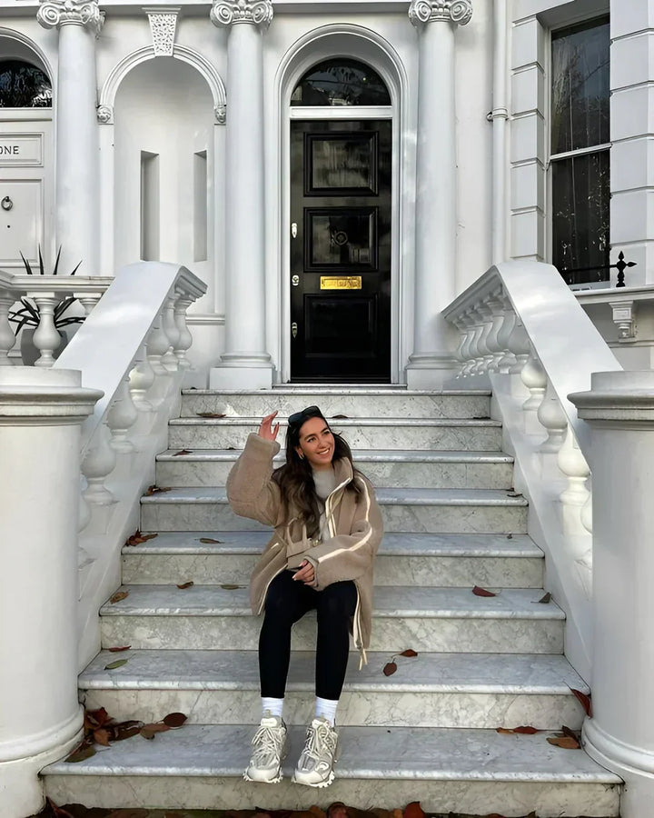 Anastasia | Jachetă de iarnă moale și căldură