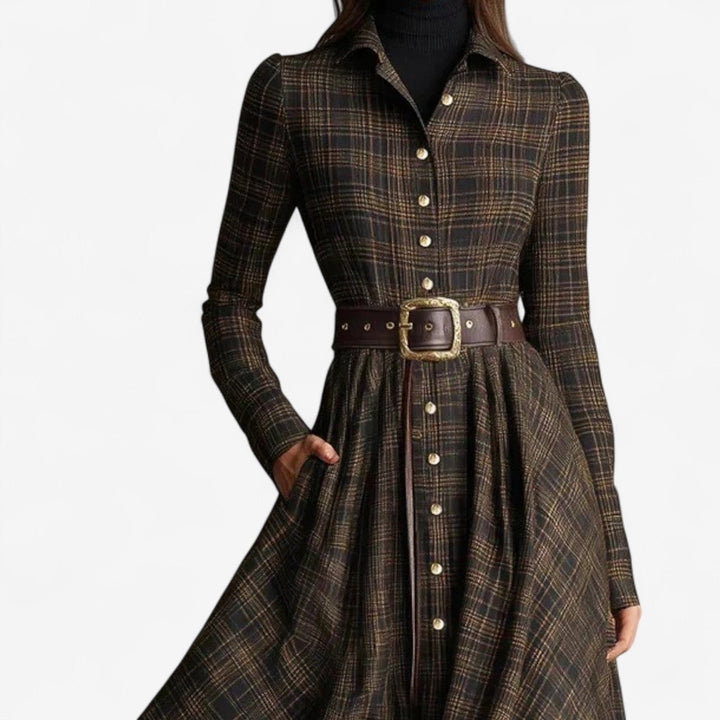 Monica | Rochie Maxi inspirația vintage