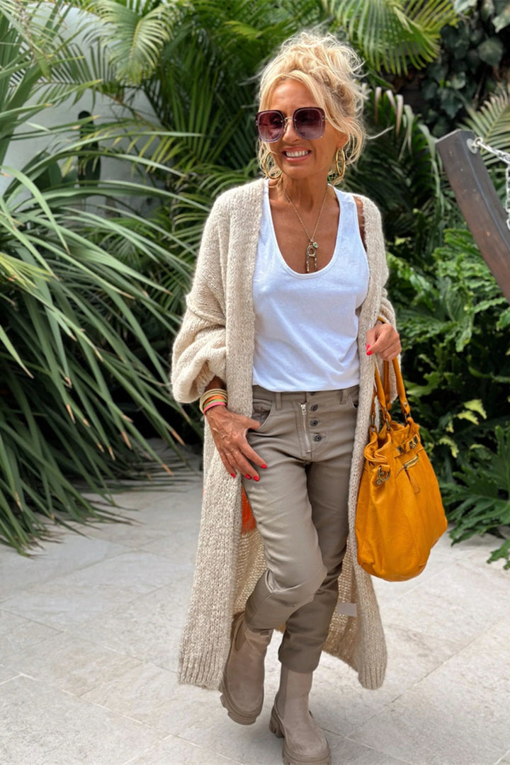 Giovanna | Cardigan lung supradimensionat