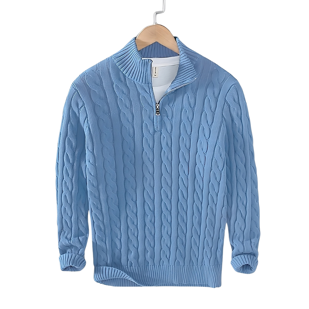 Anthony - Pulover cu model tricotat