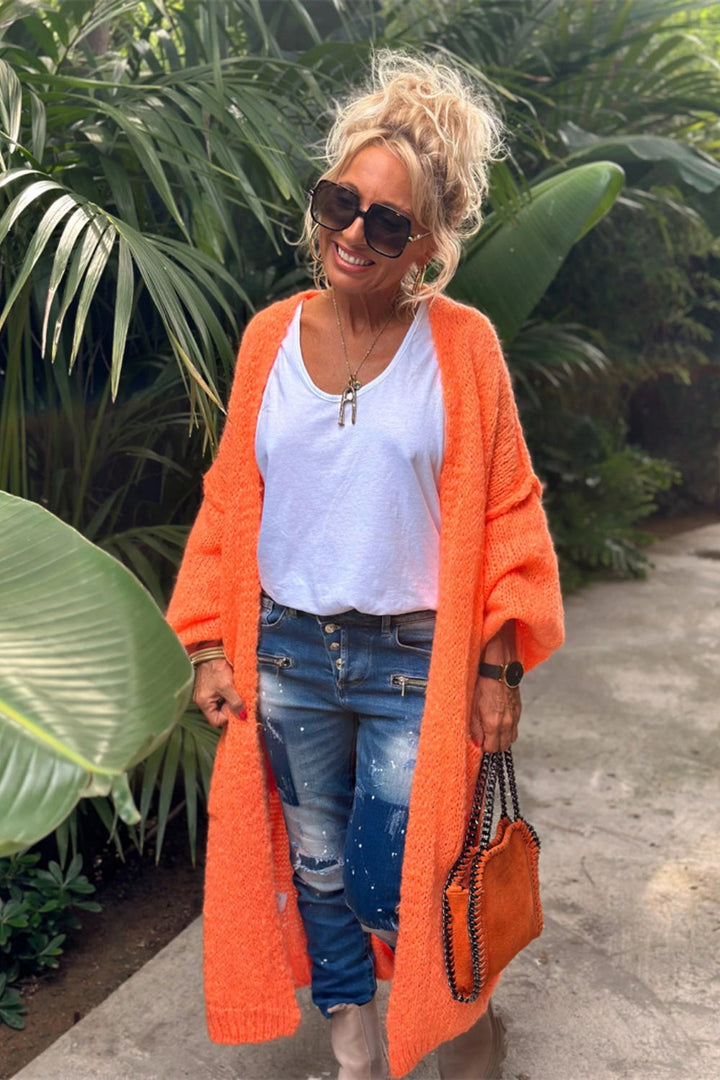 Giovanna | Cardigan lung supradimensionat